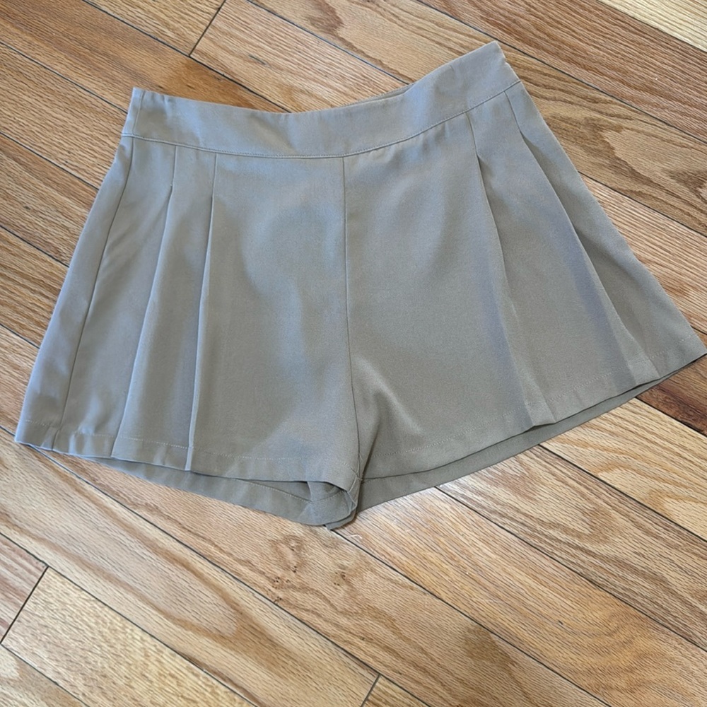 Mittoshop Tan Dress Shorts, Sz S-L